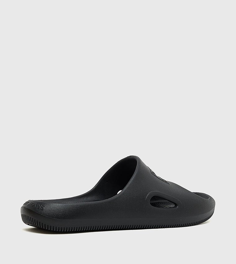 Tommy Jeans Embossed Open Toe Slides SLM28 - Runner