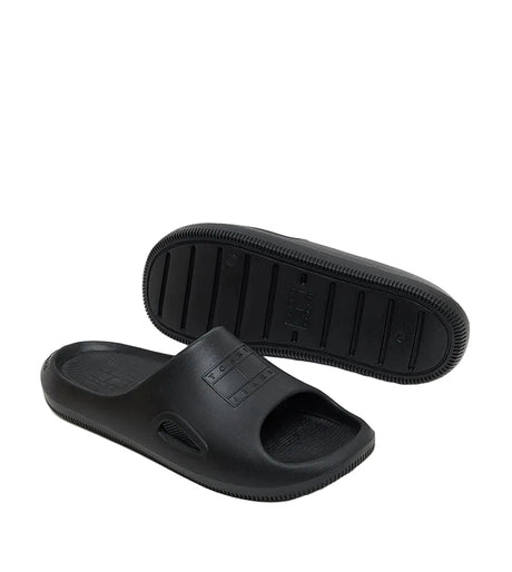 Tommy Jeans Embossed Open Toe Slides SLM28 - Runner