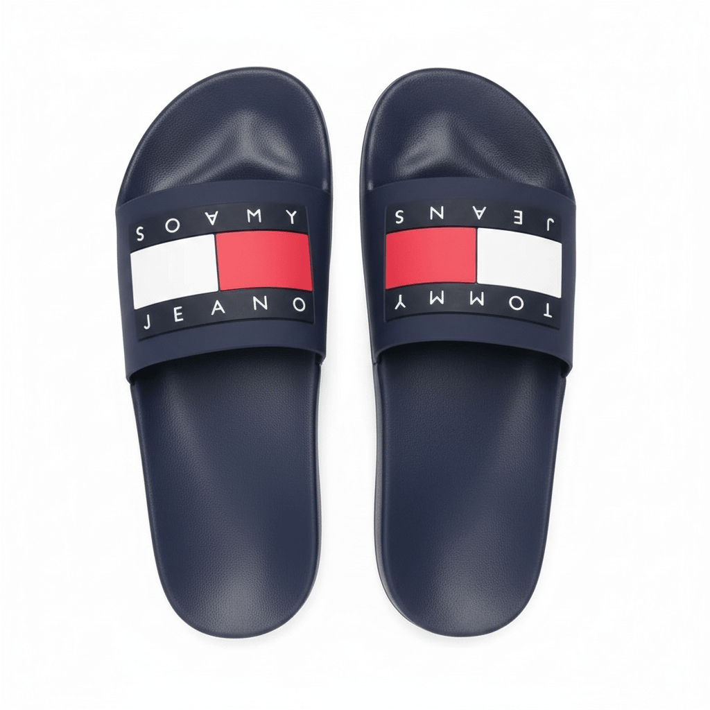 Tommy Jeans Logo-decorated swimming pool slippers SLM23 - Runner