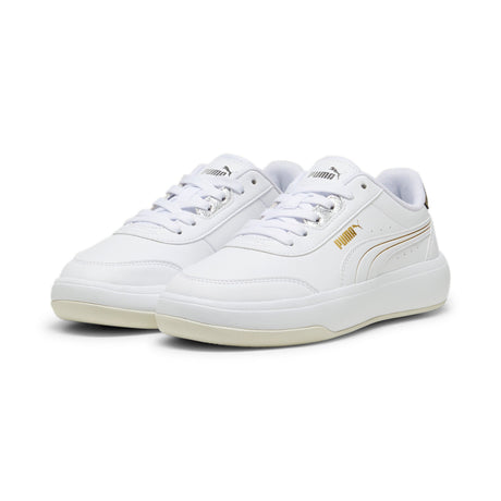 TORI METALLIC SHINE PUMA WHITE - PUMA GOLD - Runner