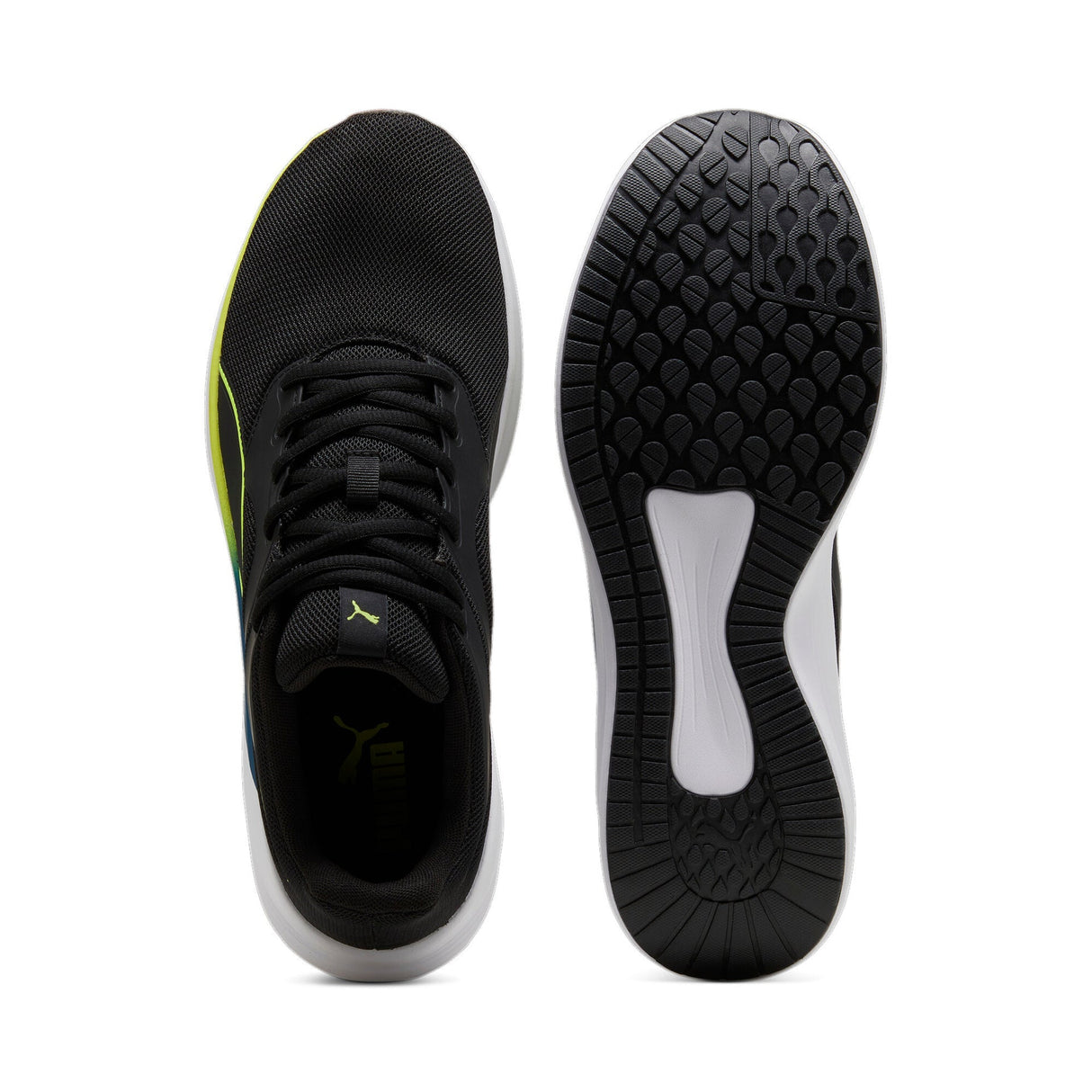 TRANSPORT PUMA BLACK - LIME POW - OCEAN TROP - Runner