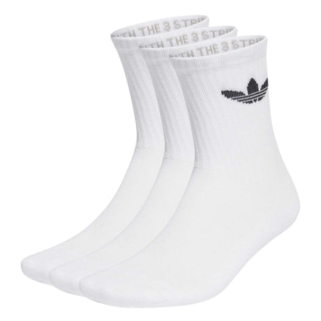 Trefoil Cushion Crew Socks 3 Pairs - Runner