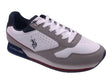 U.S. Polo Assn. NOBIL3 White Grey POM7 - Runner