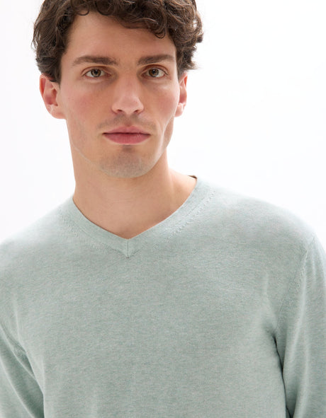 V - Neck Sweater - Runner