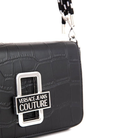 Versace Jeans Logo Twist - Handbag - Black - VB8 - Runner