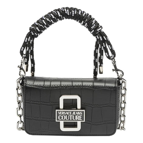 Versace Jeans Logo Twist - Handbag - Black - VB8 - Runner