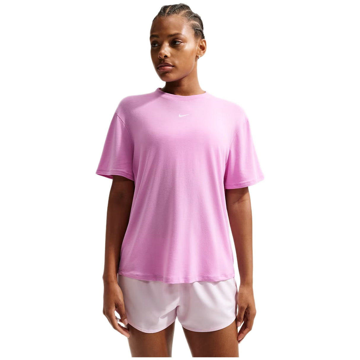 W Nk One Relaxed Df Ss Top - Runner