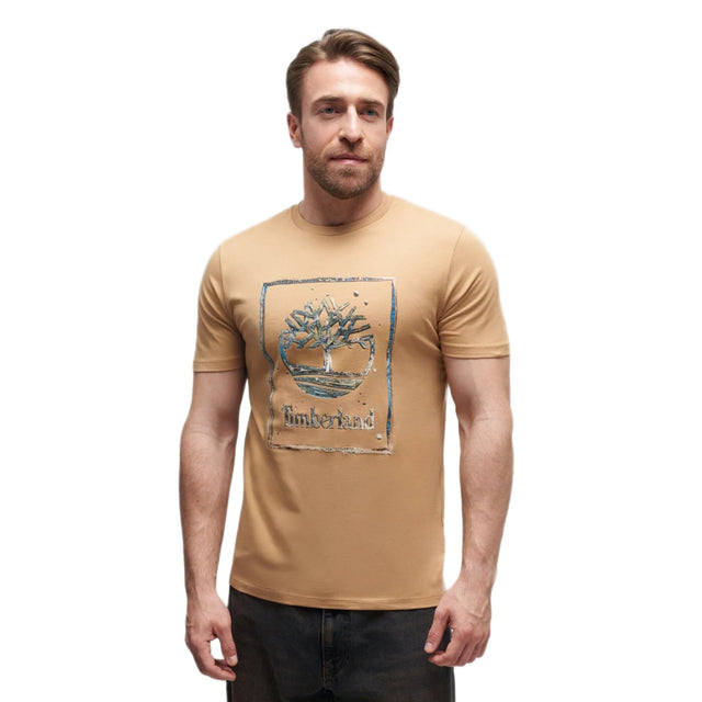 Water Stack Logo Short Sleeve Tee - Runner