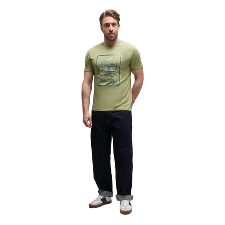 Water Stack Logo Short Sleeve Tee - Runner