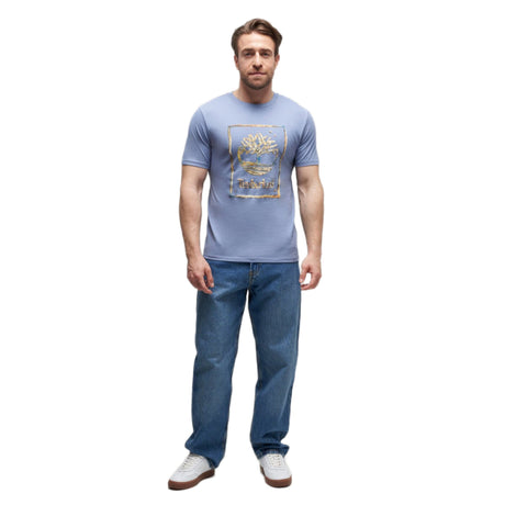 Water Stack Logo Short Sleeve Tee - Runner