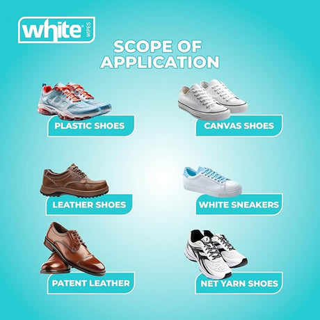White shoe wipes (pack of 20) - standard W1 - Runner