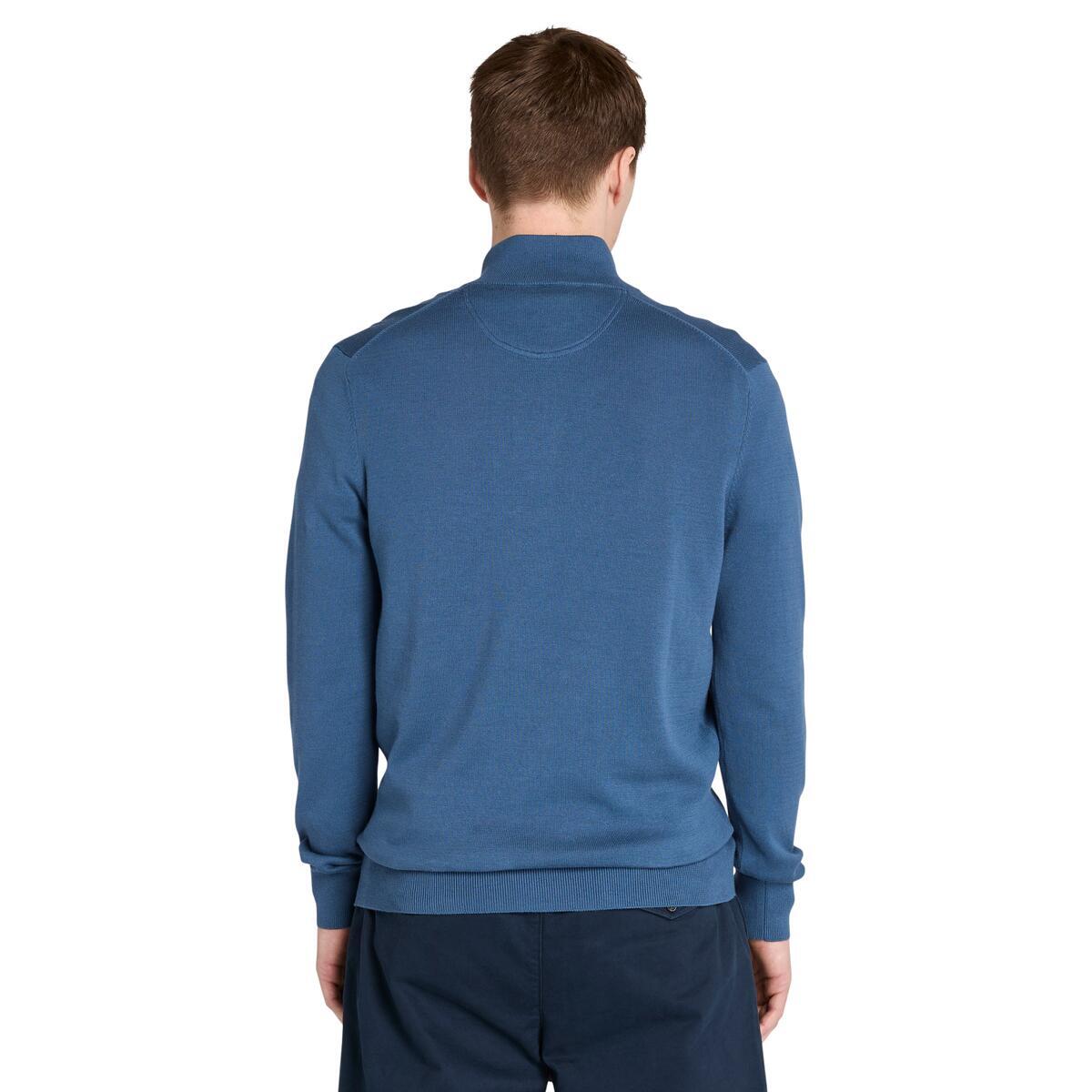 Williams River Cotton 1/4 Zip Sweater - Runner