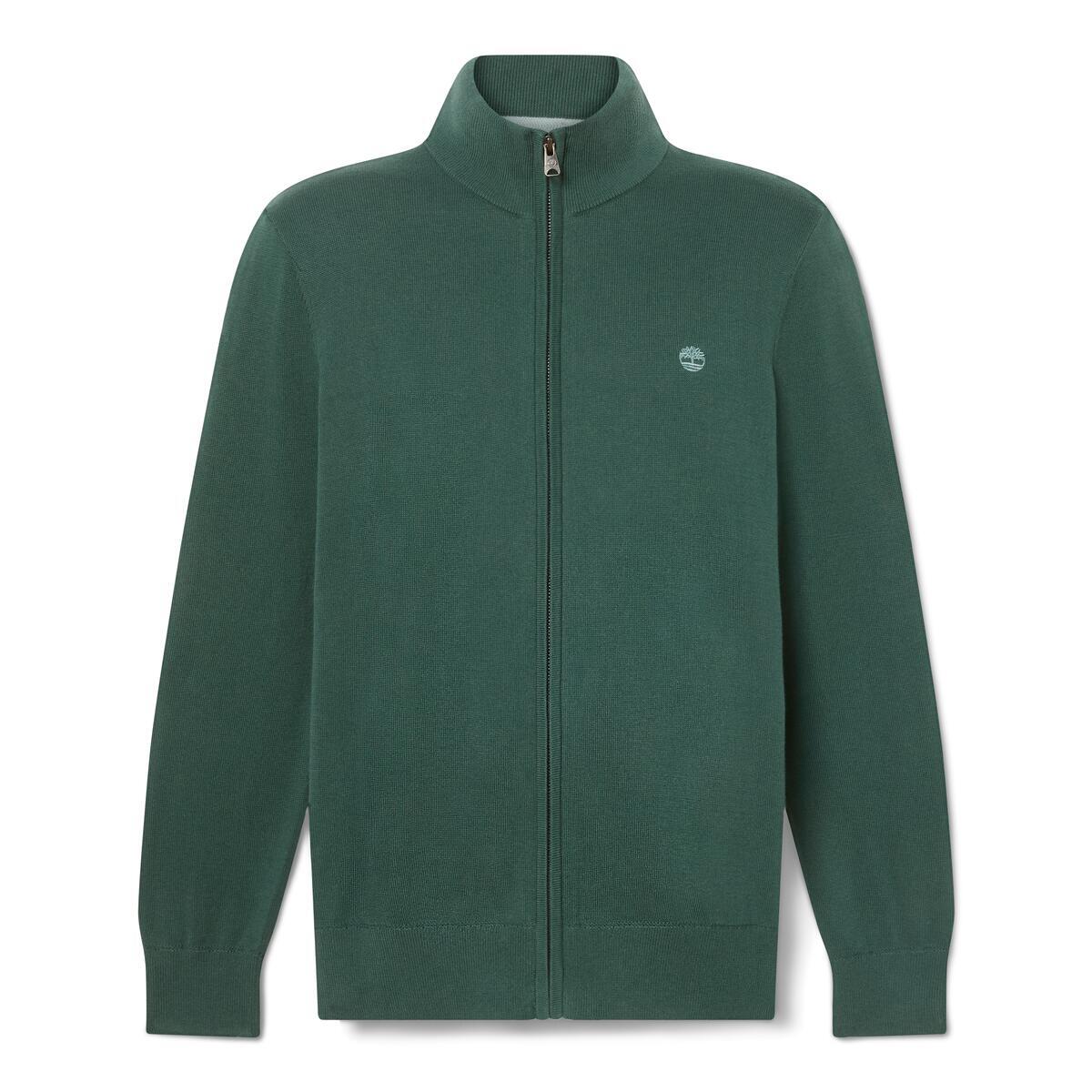 Williams River Cotton Full Zip Sweater - Runner