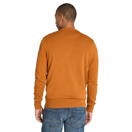Williams River Cotton Sweater Leather - Runner