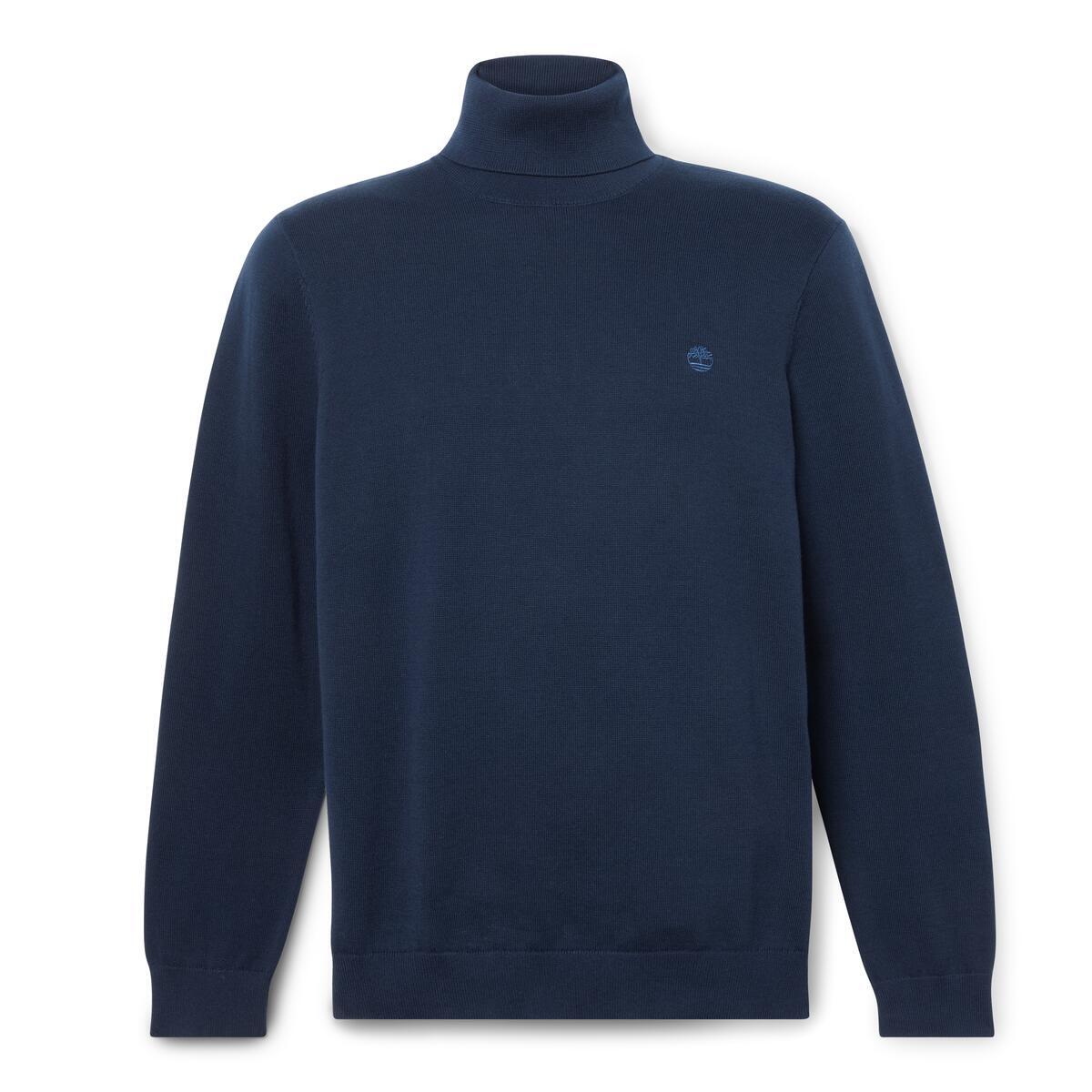 Williams River Turtle Neck Cotton Sweater - Runner