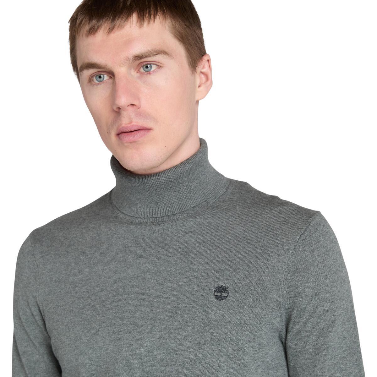 Williams River Turtle Neck Cotton Sweater - Runner
