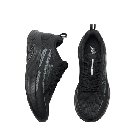 XTEP Men's Running Shoes Black/Charcoal Grey110058 - 4 XEM22 - Runner