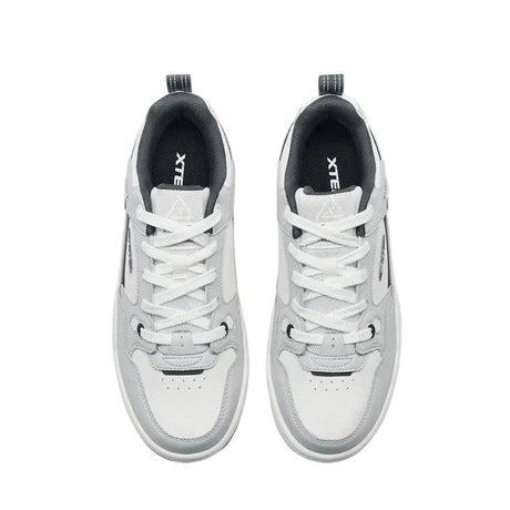 XTEP Men's Skateboarding Shoes Canvas White310017 - 3 XEM5 - Runner