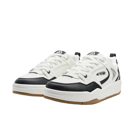 XTEP Men's Skateboarding Shoes Canvas White/Black310017 - 7 XEM9 - Runner