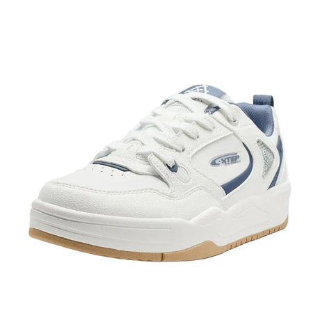 XTEP Men's Skateboarding Shoes Canvas White/Blue310017 - 6 XEM10 - Runner