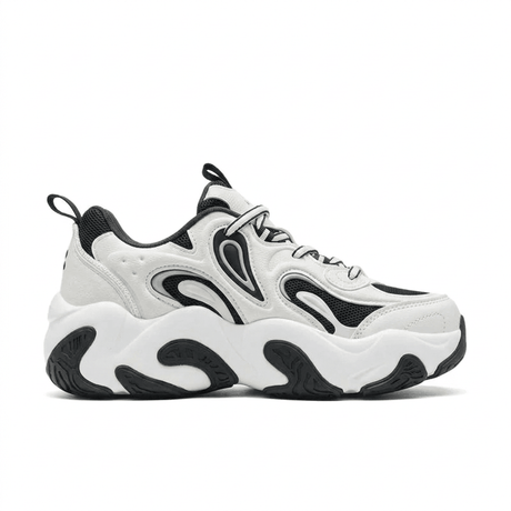XTEP Petal 3.0 Women's Casual Shoes Canvas White/Black 320008-18 XEW12 - Runner