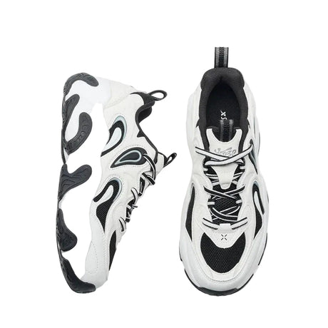 XTEP Petal 3.0 Women's Casual Shoes Canvas White/Black 320008 - 18 XEW12 - Runner