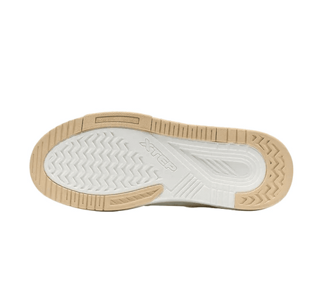 XTEP Women's Skateboarding Shoes Canvas White/Alabaster/Moonstone Blue 310060 - 8 XEW10 - Runner