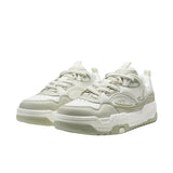 XTEP Women's Skateboarding Shoes Canvas White/Grey/Faint Grey 310028 - 4 XEW17 - Runner
