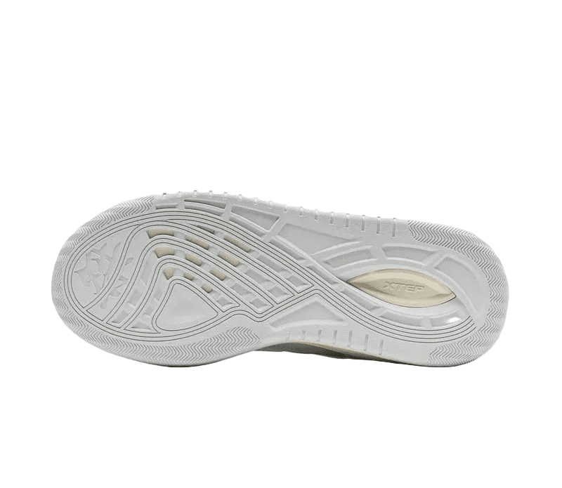 XTEP Women's Skateboarding Shoes Canvas White/Moon Grey/Dawn Grey 310006 - 14 XEW14 - Runner