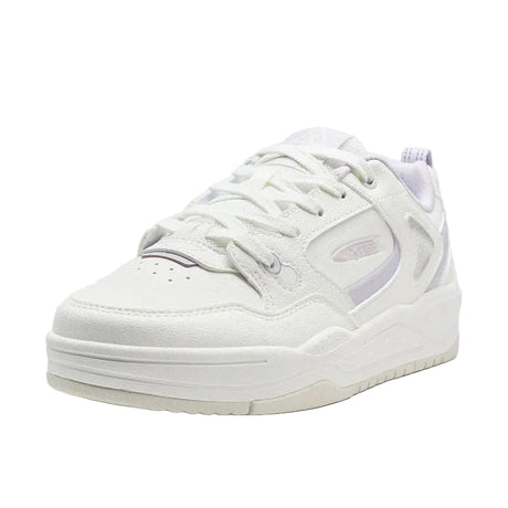 XTEP Women's Skateboarding Shoes Canvas White/Turbid Purple 310060 - 3 XEW11 - Runner
