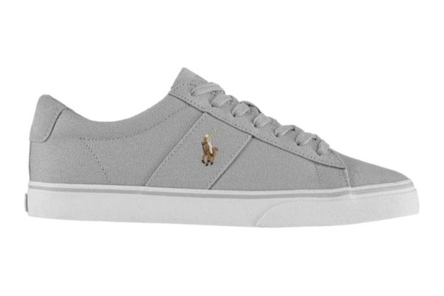 Ralph Lauren CANVAS-SAYER-NE-SK-VLC - Low Tops Men Sneaker Grey #RL04