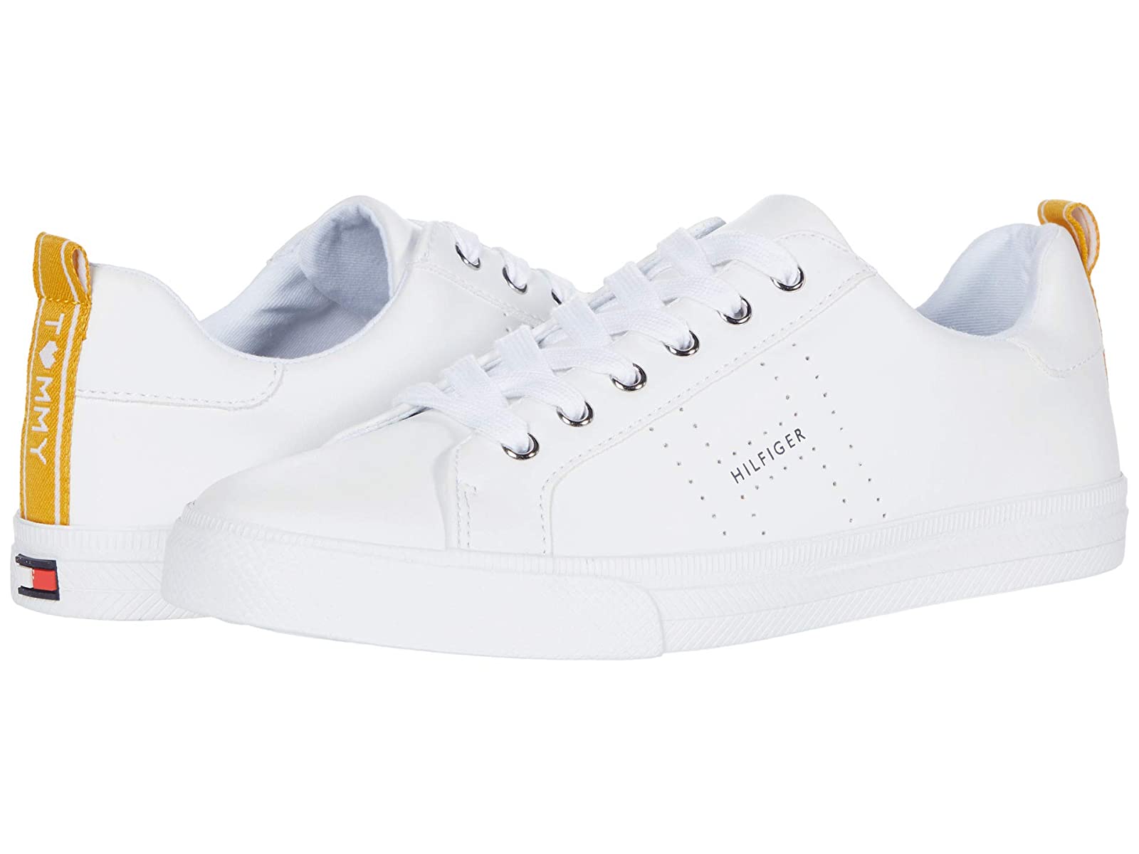 Tommy Hilfiger LELITA Women Shoes Sneaker White (C132) #T015