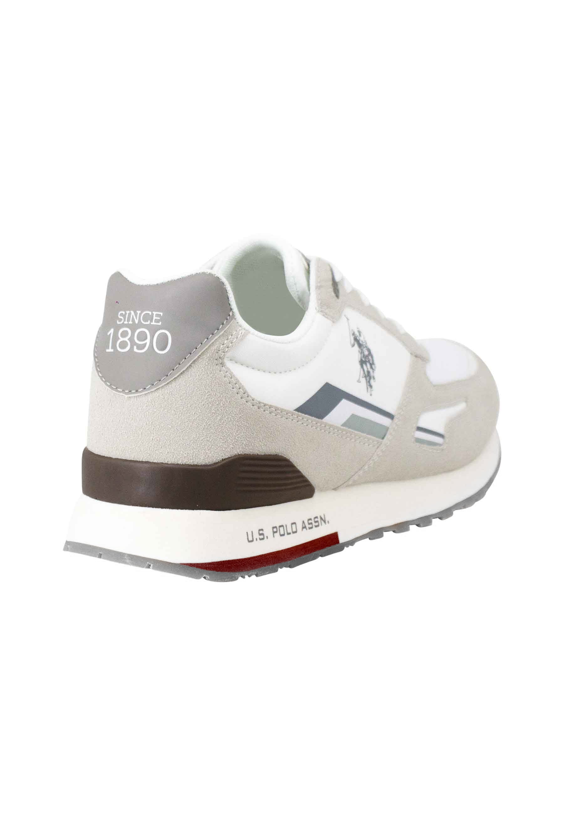 U.S. Polo Assn. Men’s Sneakers TABRY001B White #P355
