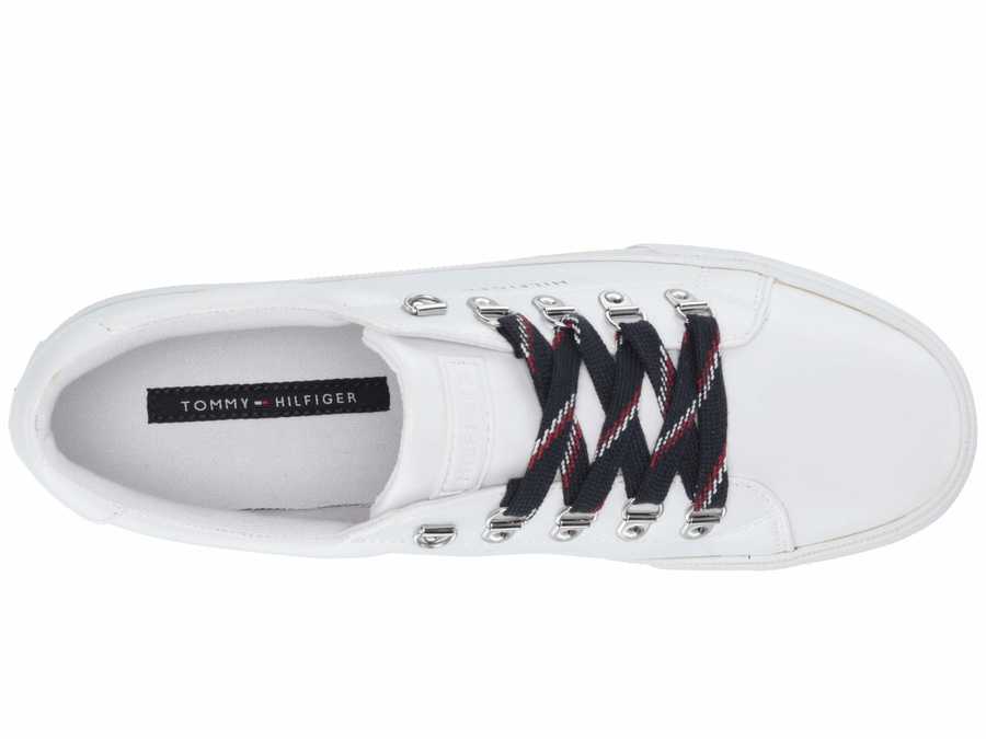 Tommy Hilfiger LINZER3 Women Shoes Sneaker White (C128) #T018