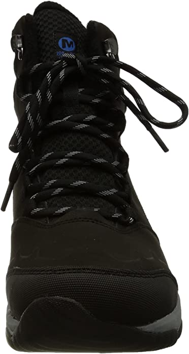 Merrell Men's Thermo Fractal Mid Wp Walking Shoe (Black-Grey) #ME 05