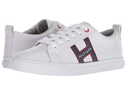 Tommy Hilfiger LEMA Women Shoes Sneaker White  #T039
