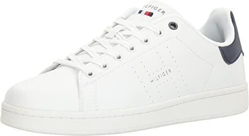 Tommy Hilfiger Mens's Liston Sneaker White #T159