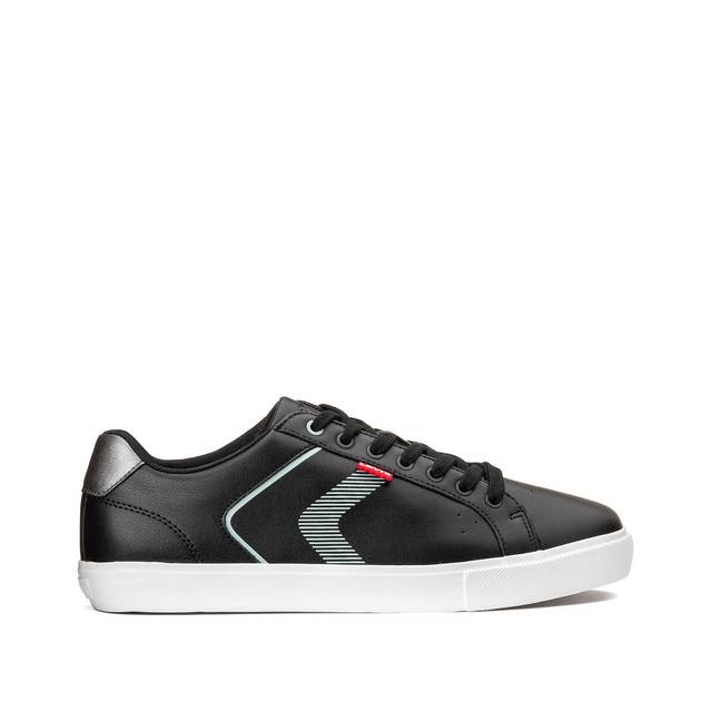 Levi's Men Shoes Sneaker Black #L004