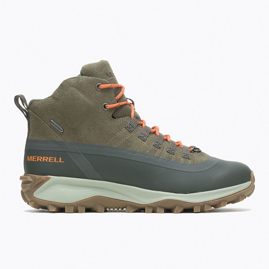 Merrel Men's Thermo Snowdrift Mid Shell Waterproof (Olive) #ME 02