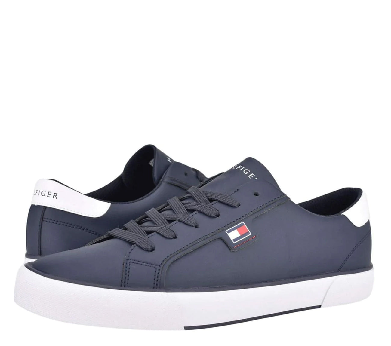 Tommy Hilfiger Men Shoes Sneaker Dark Blue #T004