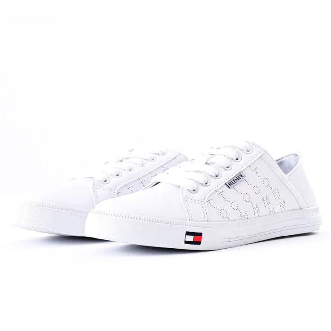 Tommy Hilfiger Twlexe-r Women Lamonte Sneaker White  #T104