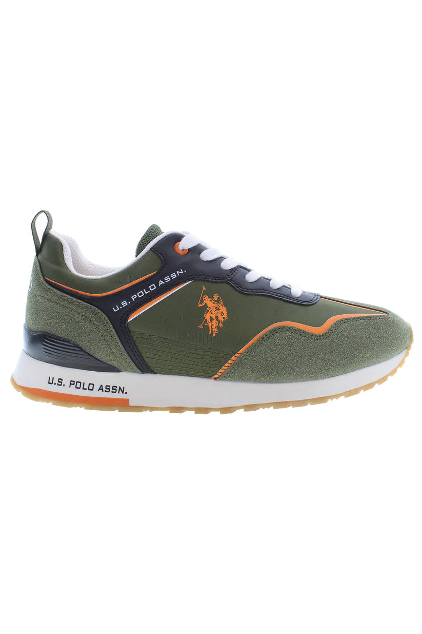 U.S. Polo Assn. Men’s Sneakers POLYESTER Olive #P338
